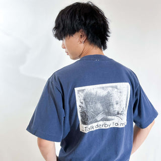 90's "made in USA" ALL SPORT "...Talk derby to me." フォト 両面プリント Tシャツ