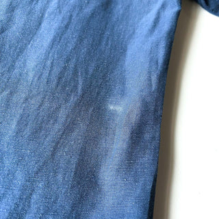 90's～ OLD RALPH LAUREN リネン×シルク エポレット L/Sシャツ