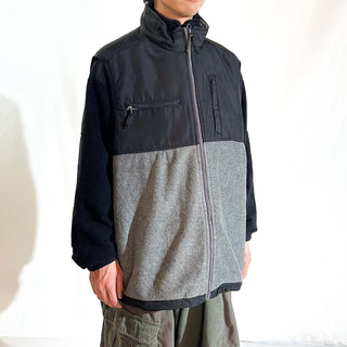 00's chaps "switching" フリース ベスト