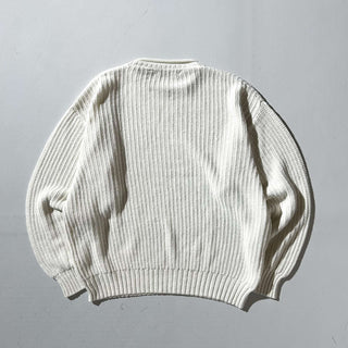 90's～00's STRUCTURE リネン×コットン ロールネック ニット セーター