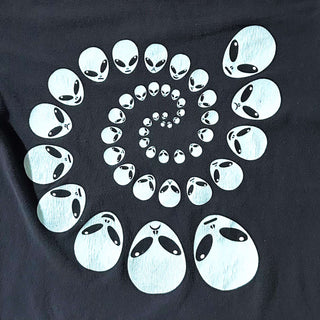 00's エイリアン プリント Tシャツ