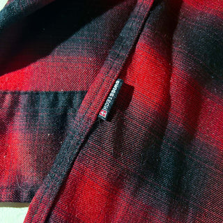 00's SWISS TECH オンブレチェック L/Sシャツ