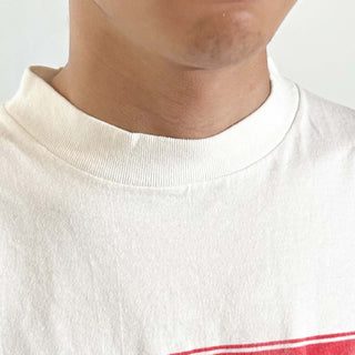 90's "made in USA" ALL SPORT "Coca-Cola×The College Mall" ローカル パロディ 両面プリント Tシャツ