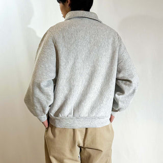 90's "made in USA" MVP セパレートポケット ハーフジップ カレッジ スウェット シャツ