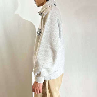 90's "made in USA" MVP セパレートポケット ハーフジップ カレッジ スウェット シャツ