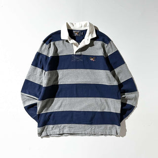 ～00's AMERICAN LIVING ボーダー L/Sラガーシャツ