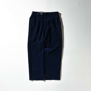 80's Jack Nicklaus GoldenBear ネイビー ２タック コーデュロイ パンツ