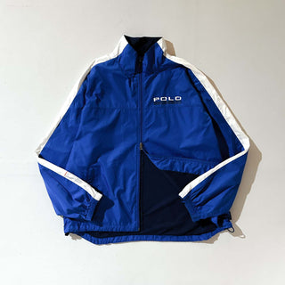 90's polo sport ドローコード ダブルジップ シェルジャケット