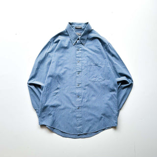 00's ARROW レーヨン×コットン チェック ボタンダウン L/Sシャツ