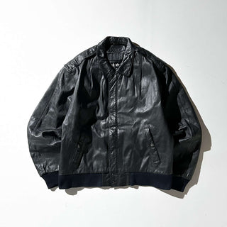 90's～00's WEAR ME OUT キルティング レザー ブルゾン ジャケット