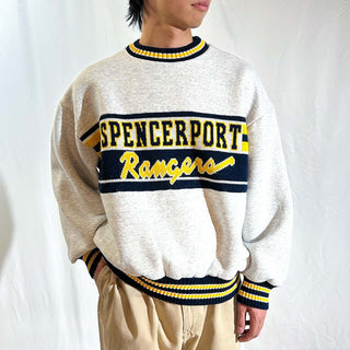 90's "made in USA" VARSITY "SWITCHING" カレッジ スウェット シャツ