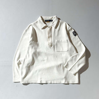 00's NAUTICA 襟付き ハーフジップ ニット セーター