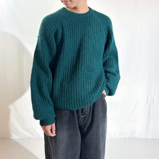 70's～ "made in USA" THE BAGGY SHAG BY LORD JEFF ウール×キッドモヘア ニット セーター