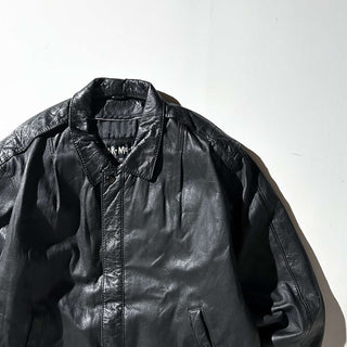 90's～00's WEAR ME OUT キルティング レザー ブルゾン ジャケット