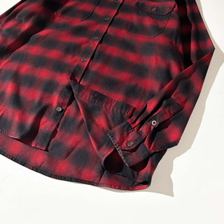 00's SWISS TECH オンブレチェック L/Sシャツ