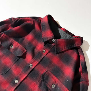 00's SWISS TECH オンブレチェック L/Sシャツ