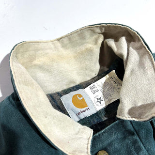 80's～90's "made in USA" Carhartt フロックタイプ ダック ワーク ジャケット
