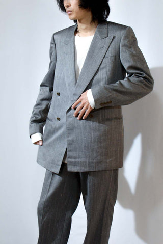 90's～ "made in ITALY" CANALI グレー セットアップ