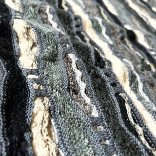 90's～00's "made in Canada" PRONTO・UOMO マルチカラー 3D ニット セーター