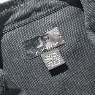 90's～00's j.ferrar ヘビーシルク デザイン レギュラーカラー L/Sシャツ