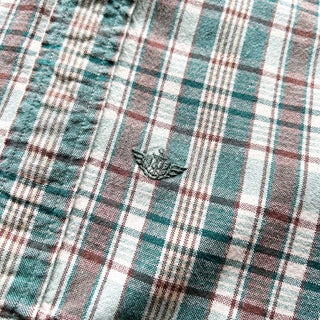 90's DOCKERS チェック ボタンダウン L/Sシャツ