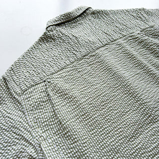 00's DOCKERS チェック シアサッカー ボタンダウン S/Sシャツ