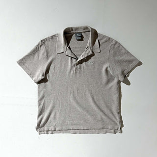 00's LACOSTE メランジ ワンポイント S/Sポロシャツ