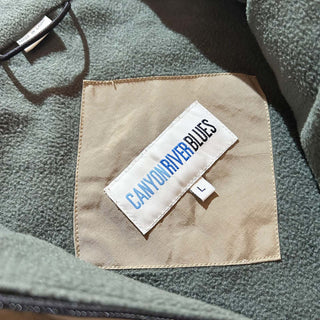 90's～00's CANYON RIVER BLUES 裏フリース ナイロン フィッシング ベスト