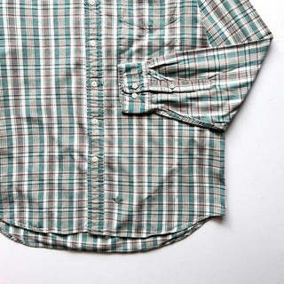 90's DOCKERS チェック ボタンダウン L/Sシャツ