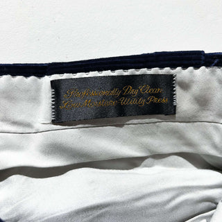 80's Jack Nicklaus GoldenBear ネイビー ２タック コーデュロイ パンツ