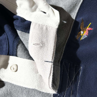 ～00's AMERICAN LIVING ボーダー L/Sラガーシャツ