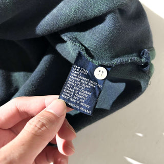 90's TOMMY HILFIGER 短丈 ブラックウォッチ S/Sポロシャツ