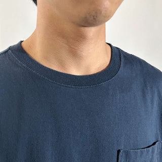 00's Carhartt ワンポイント ポケット Tシャツ(ネイビー)