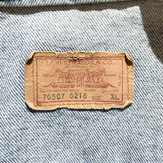 80's～ "made in USA" Levi's 70507-0218 デニム ジャケット