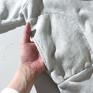 90's "made in USA" MVP セパレートポケット ハーフジップ カレッジ スウェット シャツ