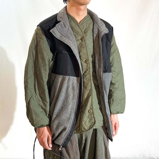 00's chaps "switching" フリース ベスト