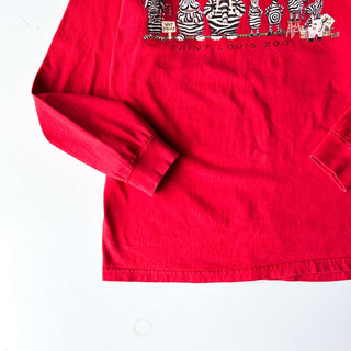 00's AAA "SAINT LOUIS ZOO" アニマル プリント カットソー