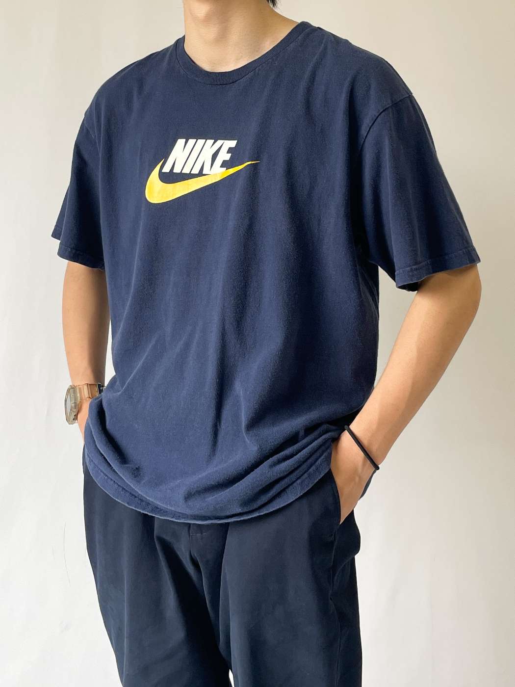 古着–00's~ NIKE センターロゴ プリントTシャツ – 【古着通販