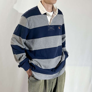 ～00's AMERICAN LIVING ボーダー L/Sラガーシャツ