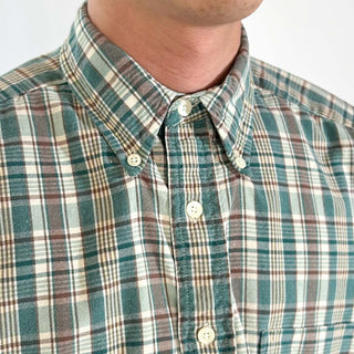 90's DOCKERS チェック ボタンダウン L/Sシャツ