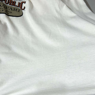 80's BANANA REPUBLIC アニマル 企業 プリント Tシャツ