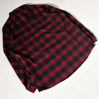 00's SWISS TECH オンブレチェック L/Sシャツ