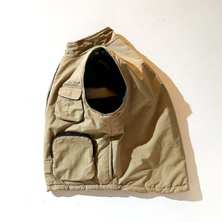 90's～00's CANYON RIVER BLUES 裏フリース ナイロン フィッシング ベスト