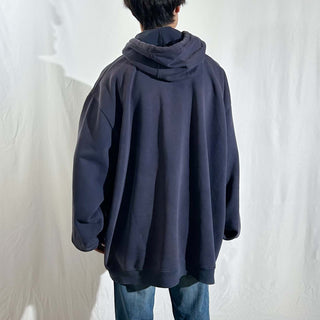 00's Carhartt オーバーサイズ フェード ボロ スウェット パーカ