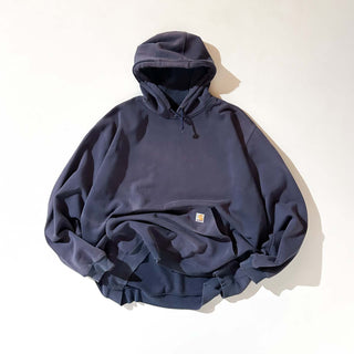 00's Carhartt オーバーサイズ フェード ボロ スウェット パーカ