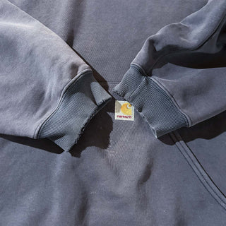 00's Carhartt オーバーサイズ フェード ボロ スウェット パーカ