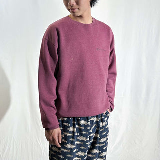 00's Champion プリント ワンポイント スウェット シャツ