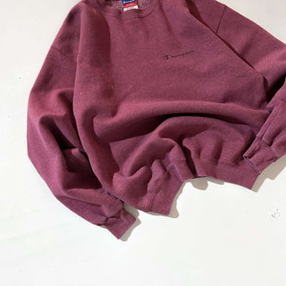 00's Champion プリント ワンポイント スウェット シャツ