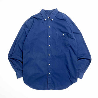 90's～ Eddie Bauer ボタンダウン L/Sシャツ