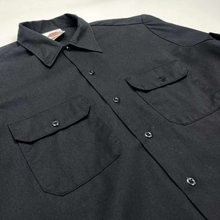 90's～ "made in USA" DICKIES ダブルポケット ワーク L/Sシャツ